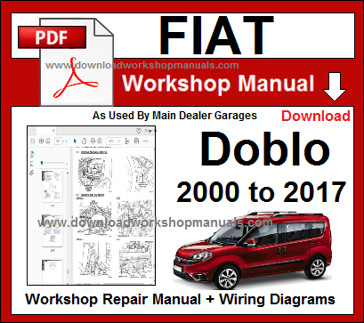 Fiat Doblo Service Repair Workshop Manuals Download